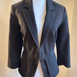 White House Black Market Classic Black Blazer